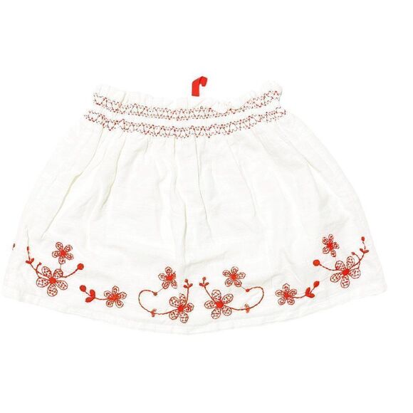 Gap Boho Textured Embroidered Floral Skirt - Picture 3 of 3